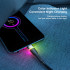 Кабель Essager Colorful LED USB Cable Fast Charging 2.4A USB-A to Micro 2m black (EXCM-XCDA01) (EXCM-XCDA01)