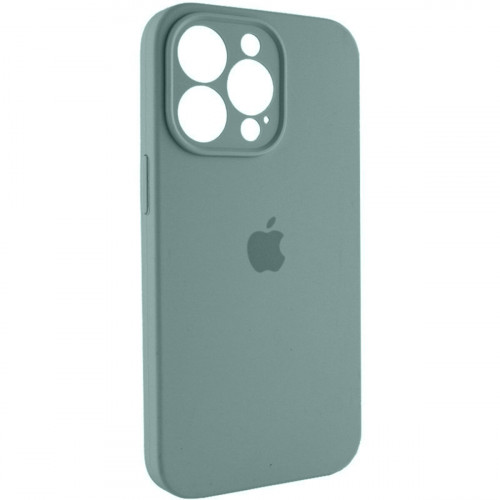 Чохол для смартфона Silicone Full Case AA Camera Protect for Apple iPhone 15 Pro Max 46,Pine Green
