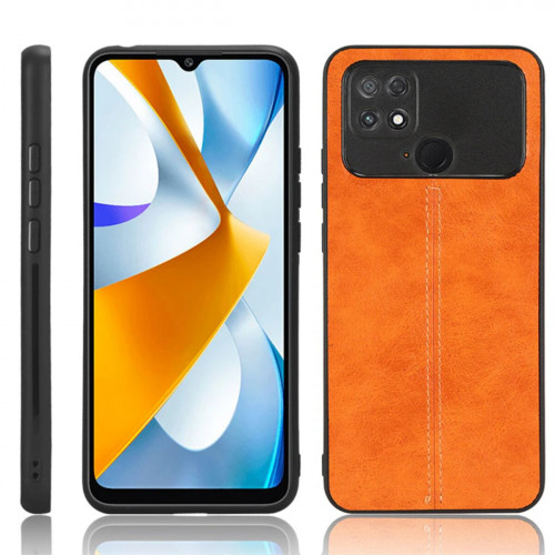 Чохол для смартфона Cosmiс Leather Case for Poco C40 Orange