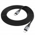 Кабель HOCO X92 Honest PD silicone charging data cable for iP(L=3M) Black