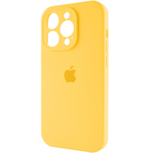 Чохол для смартфона Silicone Full Case AA Camera Protect for Apple iPhone 14 Pro Max 56,Sunny Yellow