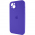 Чохол для смартфона Silicone Full Case AA Camera Protect for Apple iPhone 13 22,Dark Purple