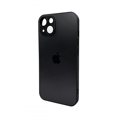 Чохол для смартфона AG Glass Matt Frame Color Logo for Apple iPhone 14 Graphite Black
