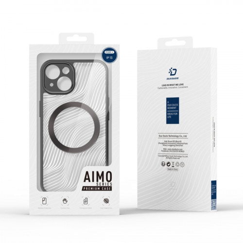 Чохол для смартфона DUX DUCIS Aimo MagSafe for Apple iPhone 13 Black
