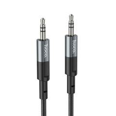 Аудiокабель HOCO UPA23 AUX audio cable Metal Gray (6931474783820)