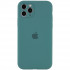 Чохол для смартфона Silicone Full Case AA Camera Protect for Apple iPhone 11 Pro 46,Pine Green