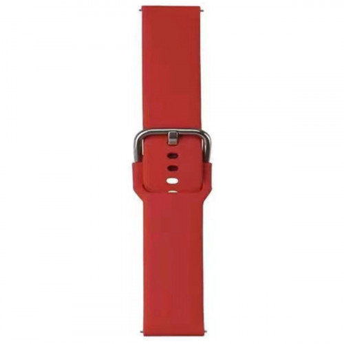 Ремінець для годинника Universal Buckle Solid 20mm Red (Buckle20-Red)