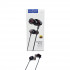 Навушники CHAROME A4 Graphite metal universal earphone with mic Black