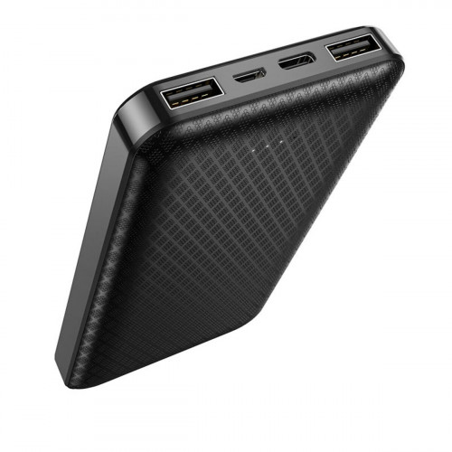 Зовнішній акумулятор BOROFONE BJ3 Minimalist power bank(10000mAh) Black