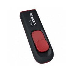 Flash A-DATA USB 2.0 C008 16Gb Black/Red (AC008-16G-RKD)