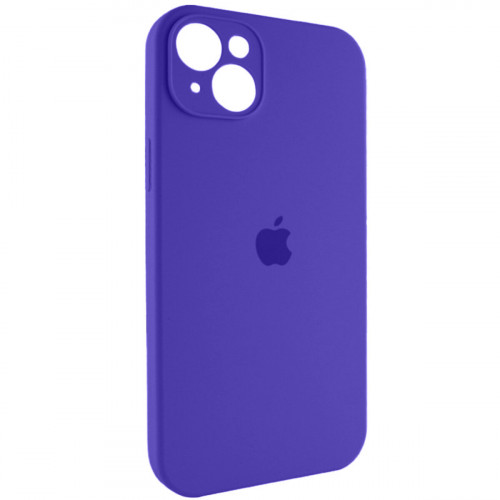 Чохол для смартфона Silicone Full Case AA Camera Protect for Apple iPhone 14 22,Dark Purple