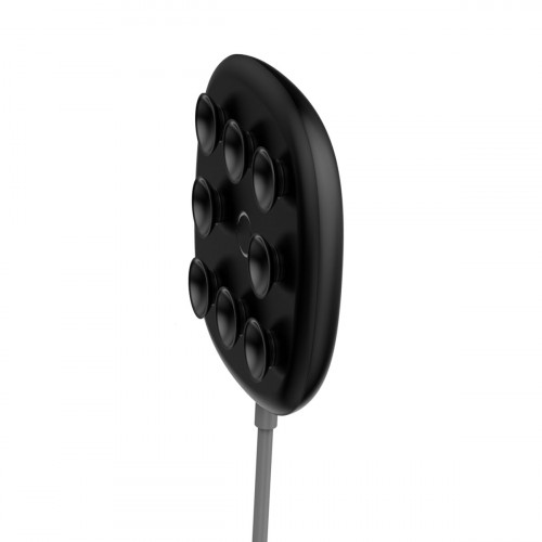 Бездротовий зарядний пристрій Baseus Suction Cup WirelessCharger Black