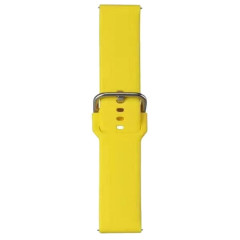 Ремінець для годинника Universal Buckle Solid 22mm Yellow (Buckle22-Yellow)