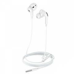 Навушники HOCO M101 Pro Crystal sound wire-controlled earphones with microphone White (6931474782380)