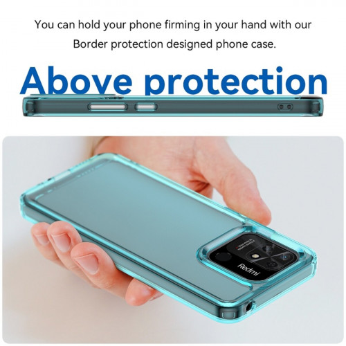 Чохол для смартфона Cosmic Clear Color 2 mm for Xiaomi Redmi 10C Transparent Blue