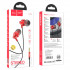 Навушники HOCO M90 Delight wire-controlled earphones with microphone Aurora Red