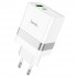 Мережевий зарядний пристрій HOCO N21 Topspeed PD30W+QC3.0 charger White