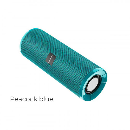 Портативна колонка BOROFONE BR1 Beyond sportive wireless speaker Peacock Blue