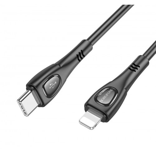 Кабель BOROFONE BX98 iP Superior PD charging data cable Black