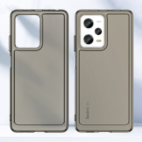 Чохол для смартфона Cosmic Clear Color 2 mm for Xiaomi Redmi Note 12 Pro 5G Transparent Black