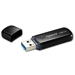 Flash Apacer USB 3.0 AH355 16Gb black (AP16GAH355B-1)