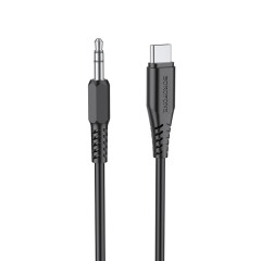 Аудiо-кабель BOROFONE BL8 Type-C digital audio conversion cable Black (BL8B)