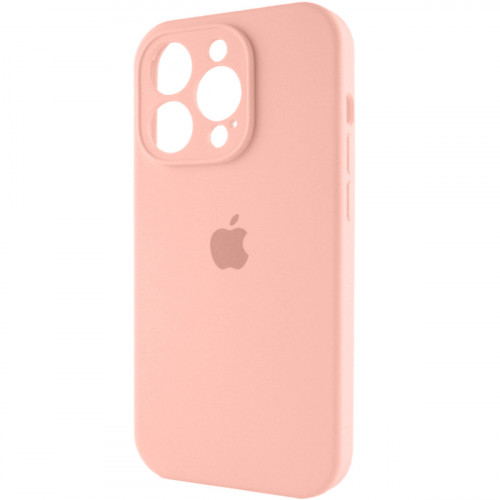 Чохол для смартфона Silicone Full Case AA Camera Protect for Apple iPhone 15 Pro 37,Grapefruit