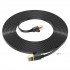 Кабель HOCO US07 General pure copper flat network cable(L=10M) Black