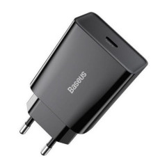 Мережевий зарядний пристрій Baseus Speed Mini Quick Charger 1C 20W EU Black (CCFS-SN01)
