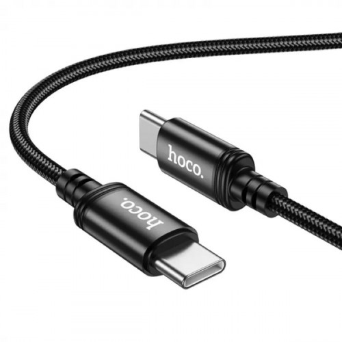 Кабель HOCO X91 Radiance 60W charging data cable for Type-C to Type-C(L=3M) Black