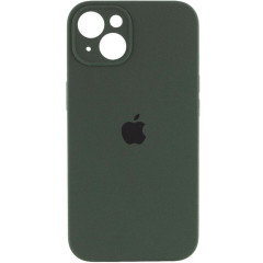 Чохол для смартфона Silicone Full Case AA Camera Protect for Apple iPhone 15 40,Atrovirens