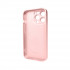 Чохол для смартфона AG Glass Matt Frame Color Logo for Apple iPhone 13 Pro Chanel Pink