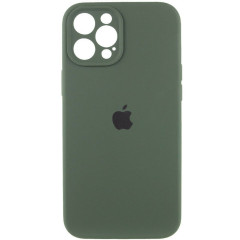 Чохол для смартфона Silicone Full Case AA Camera Protect for Apple iPhone 12 Pro 40,Atrovirens (FullAAi12P-40)