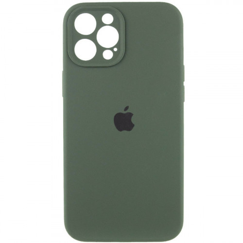 Чохол для смартфона Silicone Full Case AA Camera Protect for Apple iPhone 12 Pro 40,Atrovirens