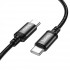 Кабель HOCO X91 Radiance 60W charging data cable for Type-C to Type-C(L=3M) Black