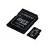 microSDHC (UHS-1) Kingston Canvas Select Plus 32Gb class 10 А1 (R-100MB/s) (adapter SD)