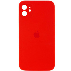 Чохол для смартфона Silicone Full Case AA Camera Protect for Apple iPhone 12 11,Red (FullAAi12-11)