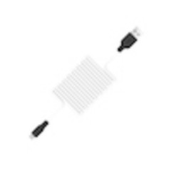 Кабель HOCO X21 USB to Micro 2A, 1m, silicone, TPE connectors, Black+White (6957531071389)