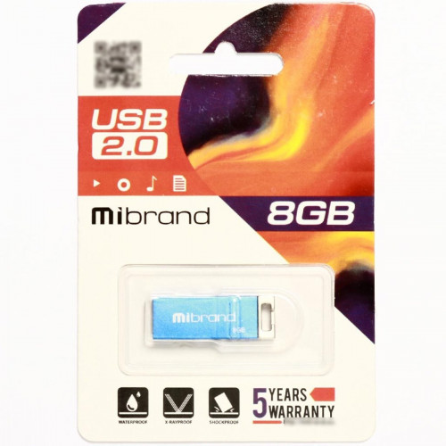 Flash Mibrand USB 2.0 Chameleon 8Gb Blue