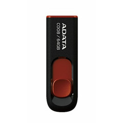 Flash A-DATA USB 2.0 C008 64Gb Black/Red (AC008-64G-RKD)