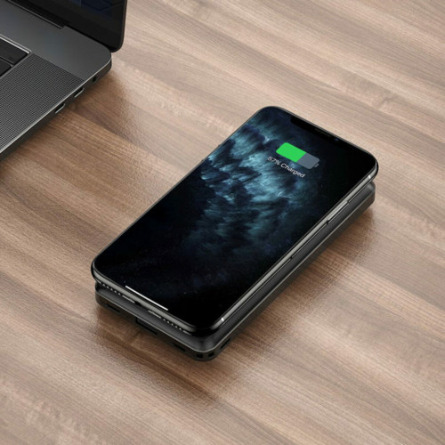 Зовнішній акумулятор HOCO J50 Surf wireless charging mobile power bank(10000mAh) Black