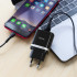Мережевий зарядний пристрій HOCO C12Q Smart QC3.0 charger set(Micro) Black