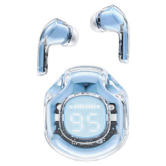 Навушники ACEFAST T8 Crystal color (2) bluetooth earbuds Ice Blue (AFT8IB)