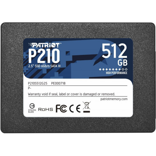 SSD Patriot P210 512GB 2.5