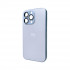 Чохол для смартфона AG Glass Matt Frame Color Logo for Apple iPhone 11 Pro Sierra Blue