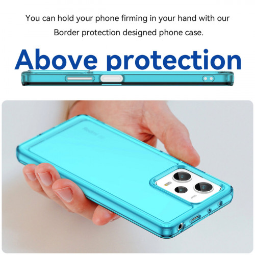 Чохол для смартфона Cosmic Clear Color 2 mm for Xiaomi Redmi Note 12 Pro 5G Transparent Blue