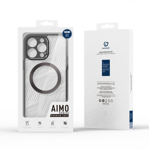 Чохол для смартфона DUX DUCIS Aimo MagSafe for Apple iPhone 13 Pro Black