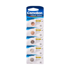 Батарейка CAMELION CR2016 Lithium Button cell BP5 5шт (C-13005016) (4260033152664)