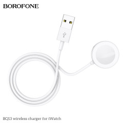 Бездротовий зарядний пристрій BOROFONE BQ13 wireless charger for iWatch White (BQ13W)