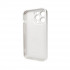 Чохол для смартфона AG Glass Matt Frame Color Logo for Apple iPhone 11 Pro Max Pearly White
